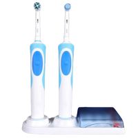 ㍿❦❂ 1 Set Electric Toothbrush Stander Base Support Holder Bracket for Oral B Tooth Brush Heads Box Cover with Charger Holes Bathroom