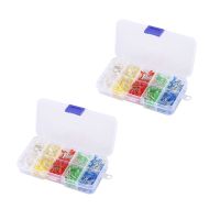 400 Pcs 3mm 5mm LED Light Diode White Yellow Red Blue Green Assortment Kit for Arduino