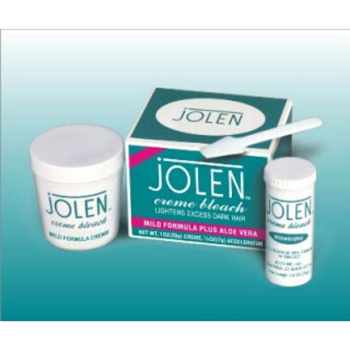 Jolen Bleach Hair Removing Cream 28g + 10g Lazada