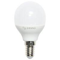 โปรโมชั่น+++ SHINING หลอดไฟหลอดไฟ LED ทรงกลม 3 Watt ขั้ว E14 LED GLOBE รุ่น SHINING รับประกันสินค้า 1 ปี มาตรฐานมอก ราคาถูก หลอด ไฟ หลอดไฟตกแต่ง หลอดไฟบ้าน หลอดไฟพลังแดด