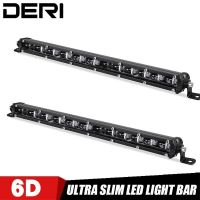 【CW】 12 Inch Ultra 6D Led Bar Driving Fog Lamp Motorcycle Tractor Trucks Offroad SUV 4WD Beam 12V 24V