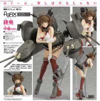 Model โมเดล งานแท้ 100% figFIX Max Factory จาการ์ตูนเรื่อง Kancolle Kantai Collection เรือรบโมเอะ Mutsu มุทสึ Half Damage อนิเมะ การ์ตูน มังงะ manga