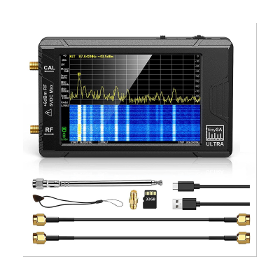 Ultra Spectrum Analyzer SeeSii 4.0 Inch 100KHz to 5.3GHz Tiny Frequency 2-In-1 Signal Generator 100KHz to 800MHz