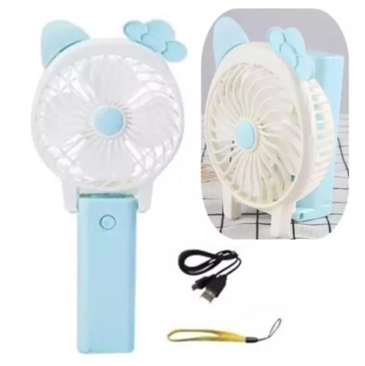 ไม่ซื้อไม่ได้แล้ว-พัดลมพกพา-usb-cartoon-mini-fan-ส่งฟรี