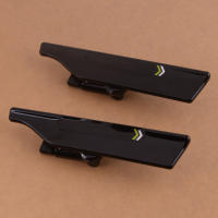 2Pcs Universal Stand Car Wiper Windshield Blade Protector Black Spoiler Mate Wing Mate Wing Auto Accessories