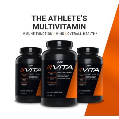 JYM Vita Multivitamin (60เม็ด) วิตามินรวม บำรุงร่างกาย เพิ่มกล้าม ออกกำลังกาย