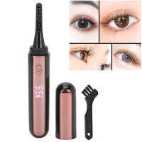 Heated Eyelash Clip Electric Eyelash Curler LCD Display Adjustable Temp Type C Charging for Women for Home for Salon