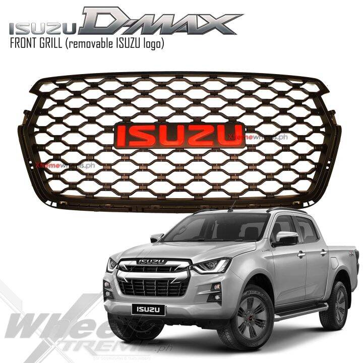 Isuzu Dmax 2020 2021 Front Grill Matte Black Thailand Made Front Grille Dmax Accessories 8963