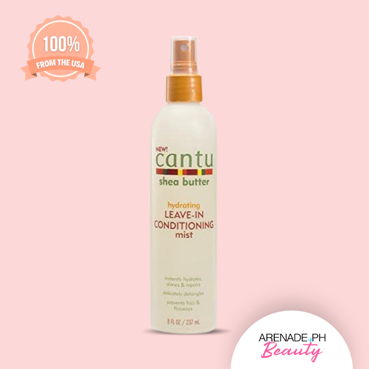 Cantu Shea Butter Hydrating Leave in Conditioning Mist, 8oz Lazada PH