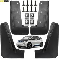 ชุด4ชิ้นสำหรับ Bmw I3 2013-2021บังโคลนแผ่นกันกระเซ็นแม่พิมพ์บังโคลนรถแม่พิมพ์สไตล์ไฟฟ้าอะไหล่รถยนต์