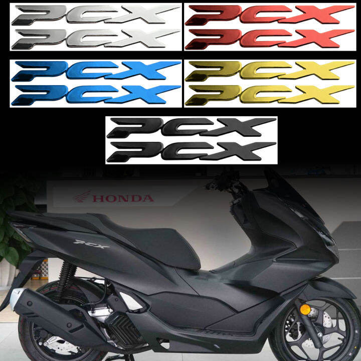 สติกเกอร์ติดล้อสะท้อน-pcx160มอเตอร์ไซค์ฮอนด้า-pcx-160เลเซอร์ฮับขนาด14นิ้วอุปกรณ์ขอบรูปลอกสไตล์ใหม่