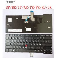 US/SP/BR/IT/AR/TR/FR/RU/UK New for Lenovo E470 E470C E475 FRU 01AX040 Laptop QWERTY Spanish