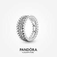 Official Store Pandora Beaded Pavé Band Ring