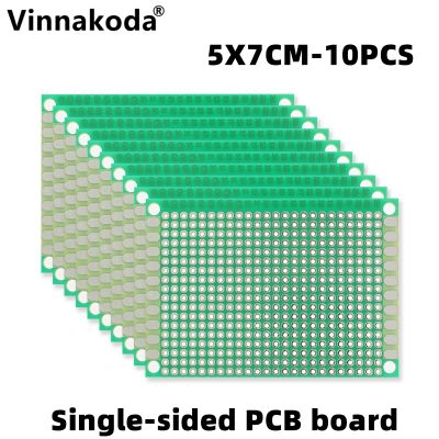 【YF】✓▦◐  10PCS/Lot 5x7 Cm Circuit Board Side PCB Prototyping Boards 5x7cm Printed for Experiment