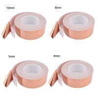 4mm/5mm/8mm/10 Copper Foil Tape Single-Sided Conductive Adhesive for PC PDA PDP Adhesives Tape