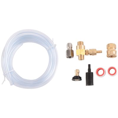 1 Set Injector for Pressure Washer 3/8Inch Soap Injector with Siphon Hose &amp; Soap Nozzle