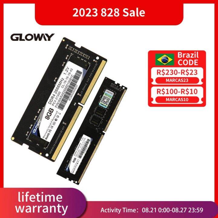 Gloway DDR4 8 GB 2666Mhz DIMM Memoria RAM 16GB 3200Mhz SODIMM Memory ...