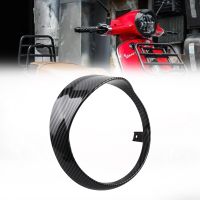 ✒ For VESPA Primavera 150 2015-2022 Motorcycle Scooter Headlight Cover Head Lamp Protector Trim Ring