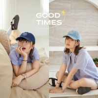 asissyclub - Good Times Jeans Cap หมวกแก๊ปทรงสวย สียีนส์