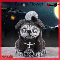 Family Flower Flash Sale บ้านตุ๊กตาจิ๋วฮาโลวีนงานฝีมือทำจากเรซิ่นเครื่องประดับสวนนางฟ้า