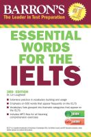 Essential Words สำหรับ IELTS * คำศัพท์ MP3 CD