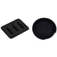 Silicone Guitar Sound Hole Cover with Ballads Acoustic Classical Guitar Mute Pad Silicone Practice Guitar Silencer