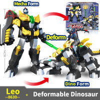 Mini Force Super Dino Power 2 Original หุ่นยนต์ของเล่นสำหรับเด็กตุ๊กตาขยับแขนขาได้ Transformation ของเล่นผิดรูปโวลต์สูงสุด Lucy Leo สำหรับของขวัญวันเกิด