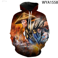 2023 New Streetwear Fashion Boy Girl Kids Mortal Kombat 3D Printed Hoodies Sweatshirts Men Women Children Pullover Long Sleeve Jackettrend