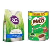 Sữa A2 Úc Nguyên Kem và MILOChính Hãng Giá Tốt