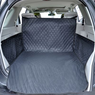 Thick Waterproof Canvas Fabric SUV Car Trunk Carpet For Dog Cat Puppy Pet Transportation Dirtproof Travel Cargo Protect Cushion