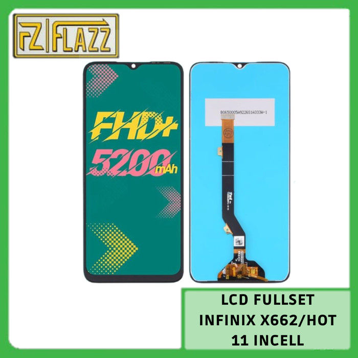 Lcd Touchscreen Infinix X662hot 11 Incell Fullset Black Lazada Indonesia 9312