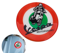 โลโก้แต่ง เวสป้า Motorcycle Emblem Vespa Badge Decal Logo Sticker For PIAGGIO VESPA GTS GTV LX LXV 125250300 Ie