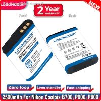 LOSONCOER 2500mAh EN-EL23 ENEL23 EN EL23 For Nikon COOLPIX P900 P610 P600 B700 S810c Camera Battery new brend Clearlovey