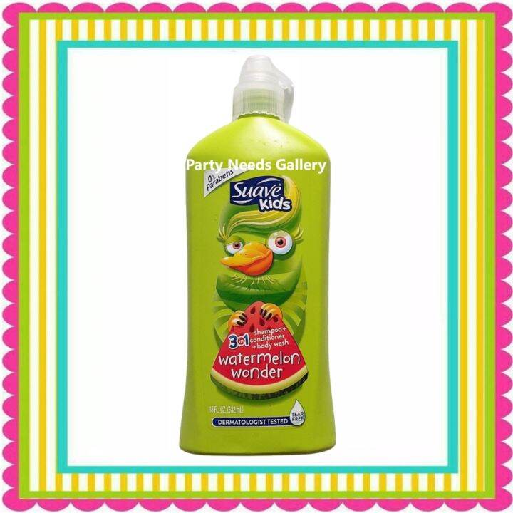 Suave Kids Watermelon Wonder 3in1 Shampoo 532mL Lazada PH