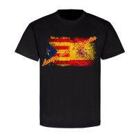 Larga Vida Spana Espana Spanien Spania Espana Flagge Fahne เสื้อยืดแบรนด์2023สำหรับผู้ชายเสื้อยืดแบรนด์คุณภาพสูงคอกลมแขนลำลองขาสั้นแฟชั่นพิมพ์ลายเสื้อคอกลมผ้าคอตตอน100% ฤดูร้อนใหม่คอกลมคอกลมฤดูร้อนขายส่งราคาถูก