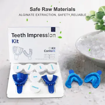 Silicone Material Tray Teeth Molding Kit Teeth Dental Impression Kit  W/Putty - China Dental Impression Material, Putty Impression Material