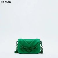 ☜✸✹ soft leather 2023 summer new boom contracted axillary fold chain single shoulder bag