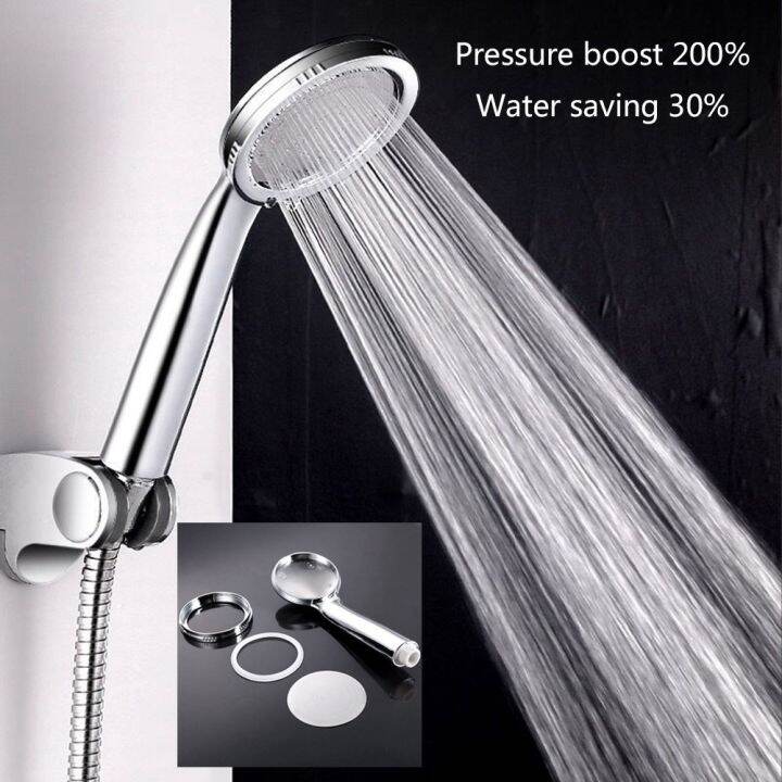 Super Pressurized Shower Head, Handheld Singlehead Pressurized Shower