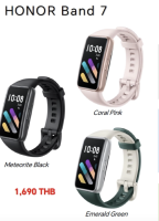 Honor Band 7 สายรัดข้อมืออัจฉริยะ Smart band ขนาด 1.47 นิ้ว กระจกหน้าจอ 2.5D Curved Glass