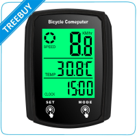 คอมพิวเตอร์จักรยานแบบมีสาย19ฟังก์ชั่น Touch Bike Speedometer เครื่องวัดระยะทางคอมพิวเตอร์จักรยานกันน้ำพร้อม Backlight