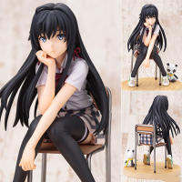 Toystoreshop 15Cm เครื่องแบบแพนด้า,เก้าอี้2 Brinquedos Yukino Yukinoshita เก้าอี้ท่านั่งของขวัญโมเดลของเล่นวันเกิดพีวีซี