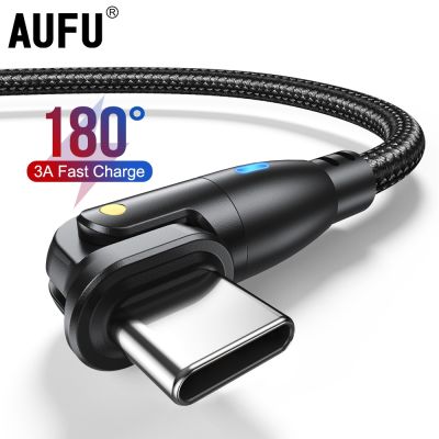 Chaunceybi AUFU USB Type C Cable P30 Fast Charging Data Cord Oneplus F3 IPhone Charger Wire