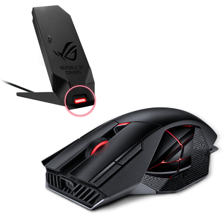 asus-gaming-mouse-rog-spatha-x-with-magnetic-charging-stand-เมาส์เกมมิ่งไร้สาย-พร้อมแท่นชาร์จ-ประกัน-2ปี