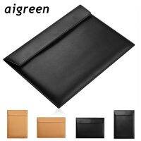 Aigreen ยี่ห้อกระเป๋าแล็ปท็อป PU หนัง Liner สำหรับ Air Pro M1,11,12.13,14,15.4,16นิ้วโน้ตบุ๊ค PC Dropship