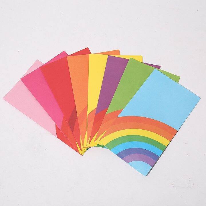 rainbow-candy-kraft-paper-food-bag-kids-birthday-treat-cookie-bag-christmas-party-supplies-bakery-gift-packing-pouches