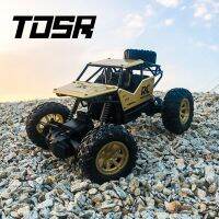 TOSR 2023รถปีนเขาบังคับ1:18ใหม่4WD รีโมทคอนโทรลที่ชาร์จรถออฟโรดรถขุดเด็กผู้ชายเป่าลม Juguetes รถของเล่น Kongliao