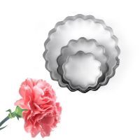 3pcs/set Cookie Mold Cake Tool Baking Decor Stainless Steel Flower Carnations Wedding Sugarcraft 3pcs/set