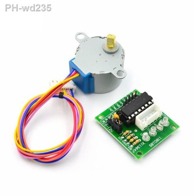 28BYJ-48-5V Small Gear Stepping Motor ULN2003 Driver Board 4 Phase Reduction Stepper Motor Drive Board Wear-resistant