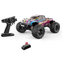 MJX 16209 Hyper Go 1/16วงล้อขนาดใหญ่รถบรรทุกไร้แปรงถ่านความเร็วสูง2.4G 4WD รีโมทคอนโทรลออฟรถบรรทุกออฟโรด68 Km/c 4WD ไร้แปรงถ่าน