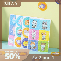 ZHAN แผ่นกันยุงลายการ์ตูนต้นไม้แท้36ชิ้นสติกเกอร์กันยุงกันยุงสำหรับเด็กวัยหัดเดินเด็กทารกเด็ก